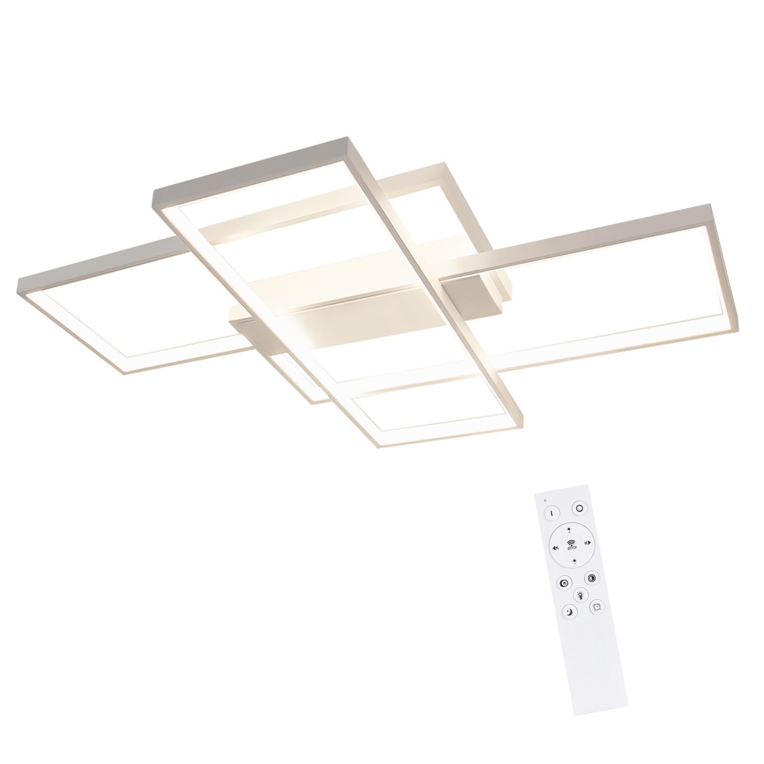 NETTLIFE moderni,himmennettävä,LED-kattovalaisin,olohuoneen,lamppu,valkoinen,kattovalaisin,65W