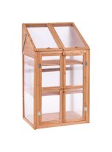 Parvekekasvihuone VOLVERA jalokuusi Vaaleanruskea 49 cm