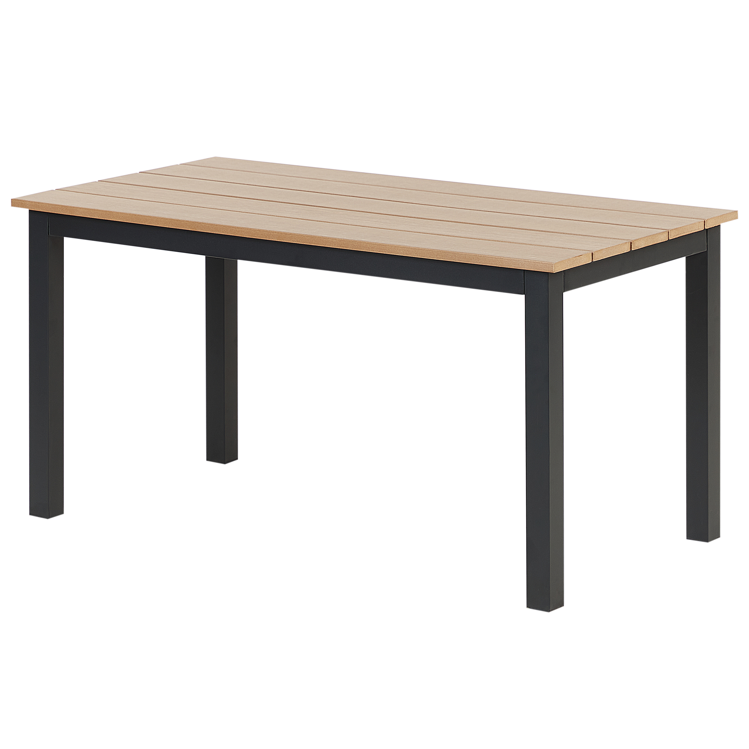 Puutarhapöytä MESSINA 100 cm 52 cm Musta