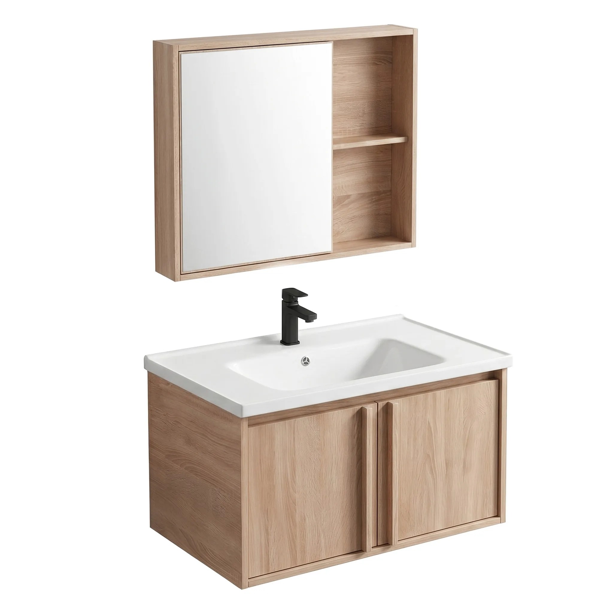 REA kylpyhuonekalustesarja pesualtaalla GAMA T25023 BXM 70CM , Beige, 47x70x44cm