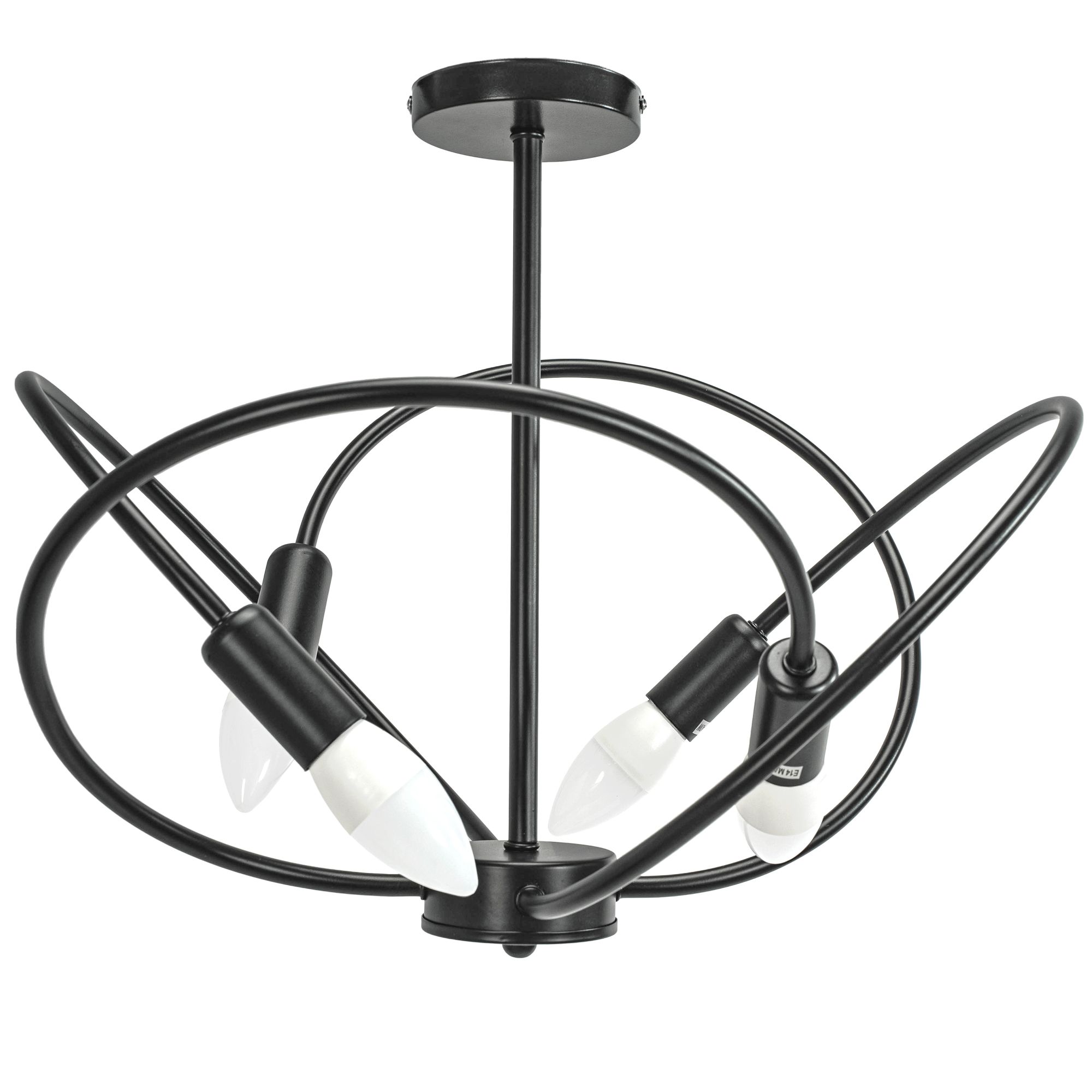 TOOLIGHT kattovalaisin APP1093-4C Musta, 36x60x36cm