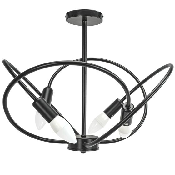 TOOLIGHT kattovalaisin APP1093-4C Musta, 36x60x36cm