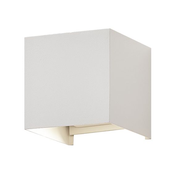 NETTLIFE Sisäseinävalaisin - Ylös - alas, Ulkoseinävalaisin, Musta, LED Ulkoseinävalaisin, 5W, IP65, Lämmin Valkoinen