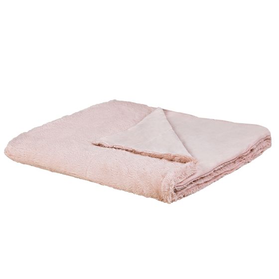 Torkkupeitto GELIK 180 x 200 cm Vaaleanpunainen