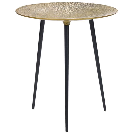 Sivupöytä WAIPU metalli Kulta