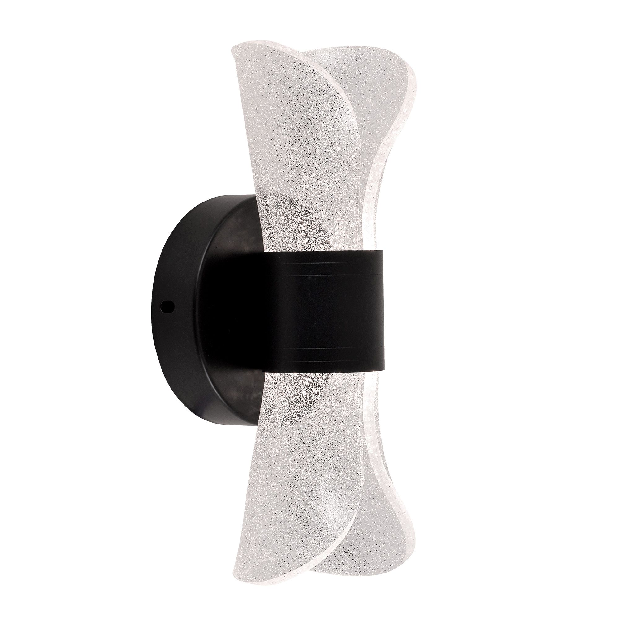 TOOLIGHT seinävalaisin G029-W musta, 25,5x8x22,5cm