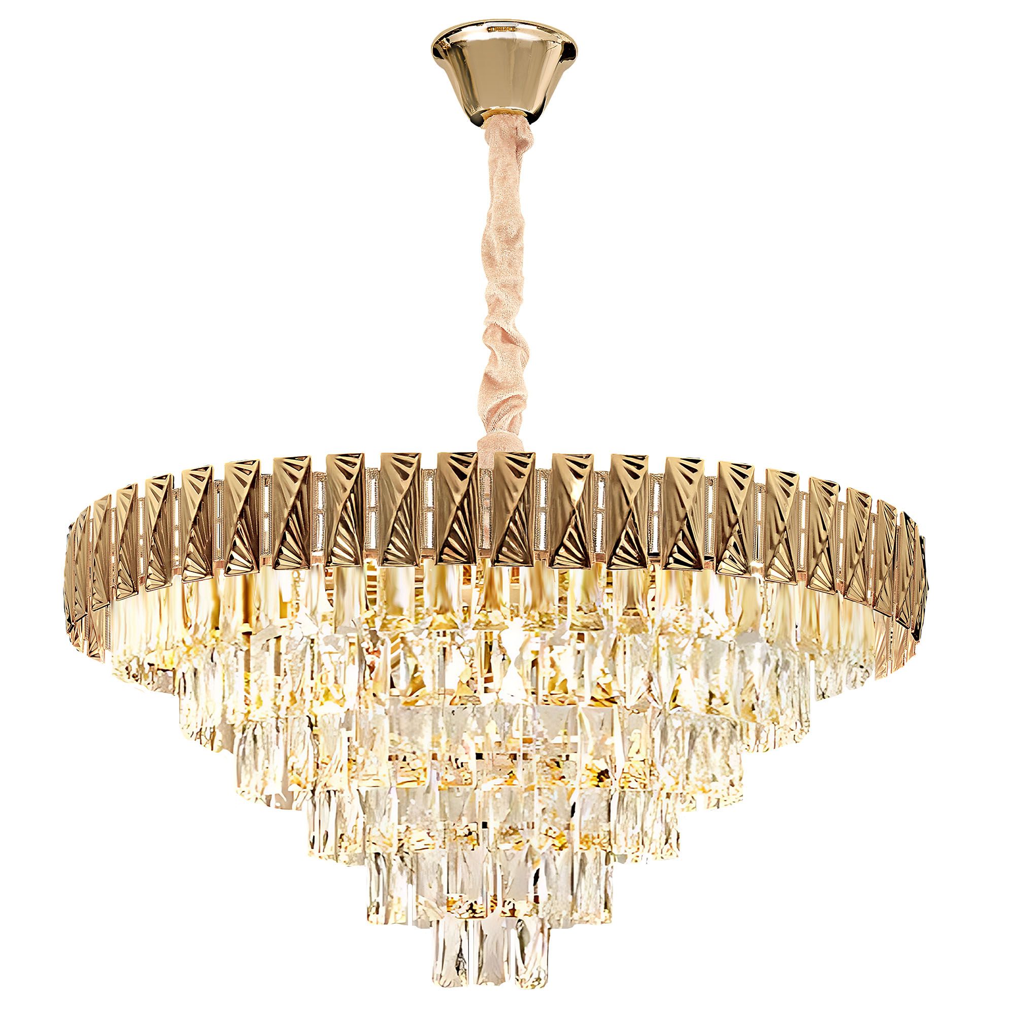 TOOLIGHT riippuva kattovalaisin G061-CP kulta, 84x78x39cm
