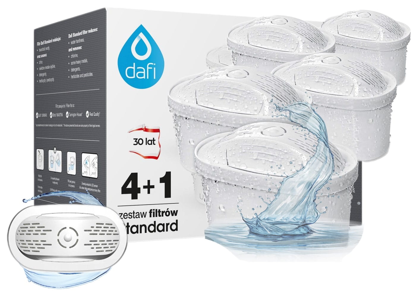 Dafi Unimax 4+1 suodatinpatruuna kannuun