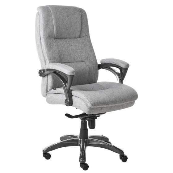 Johtajatuoli MAGNUS Pellava Harmaa
