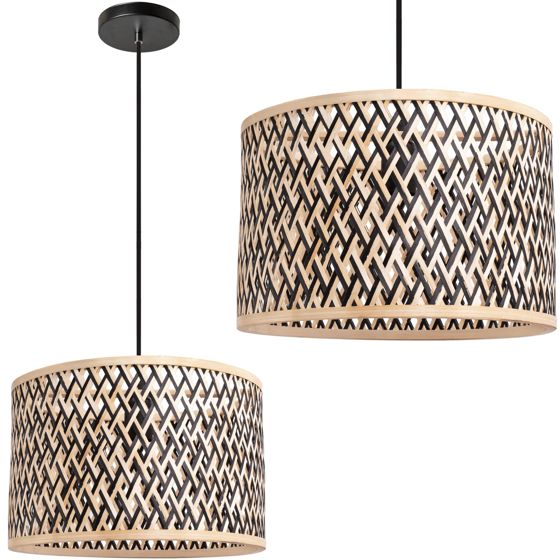 TOOLIGHT riippuva kattovalaisin APP1543-1CP BOHO beige, 32x32x21cm