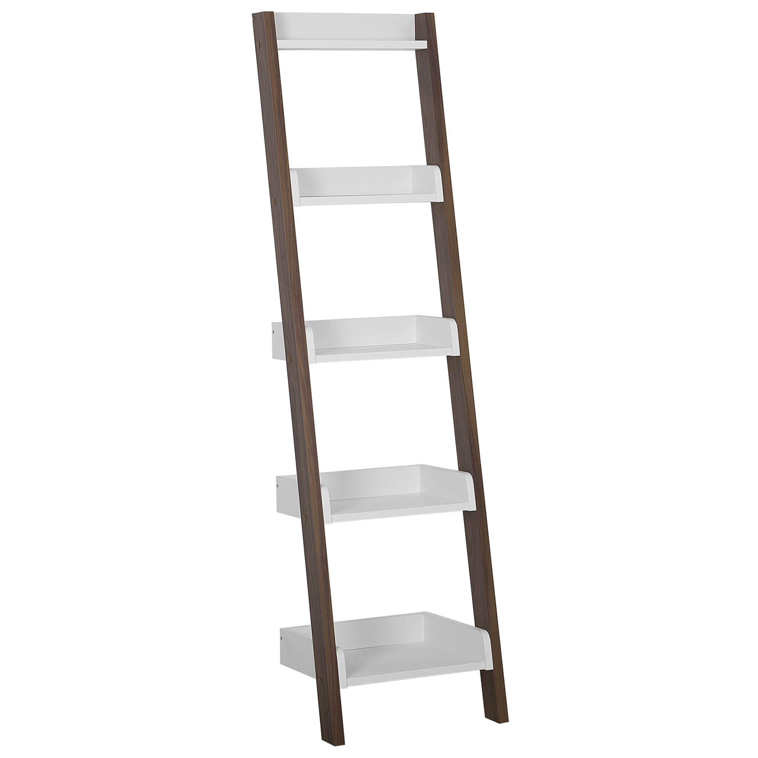 Hyllykkö 5 tasoa MOBILE DUO 166 cm Ruskea/valkoinen
