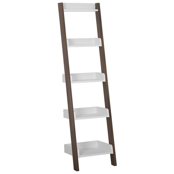 Hyllykkö 5 tasoa MOBILE DUO 166 cm Ruskea/valkoinen