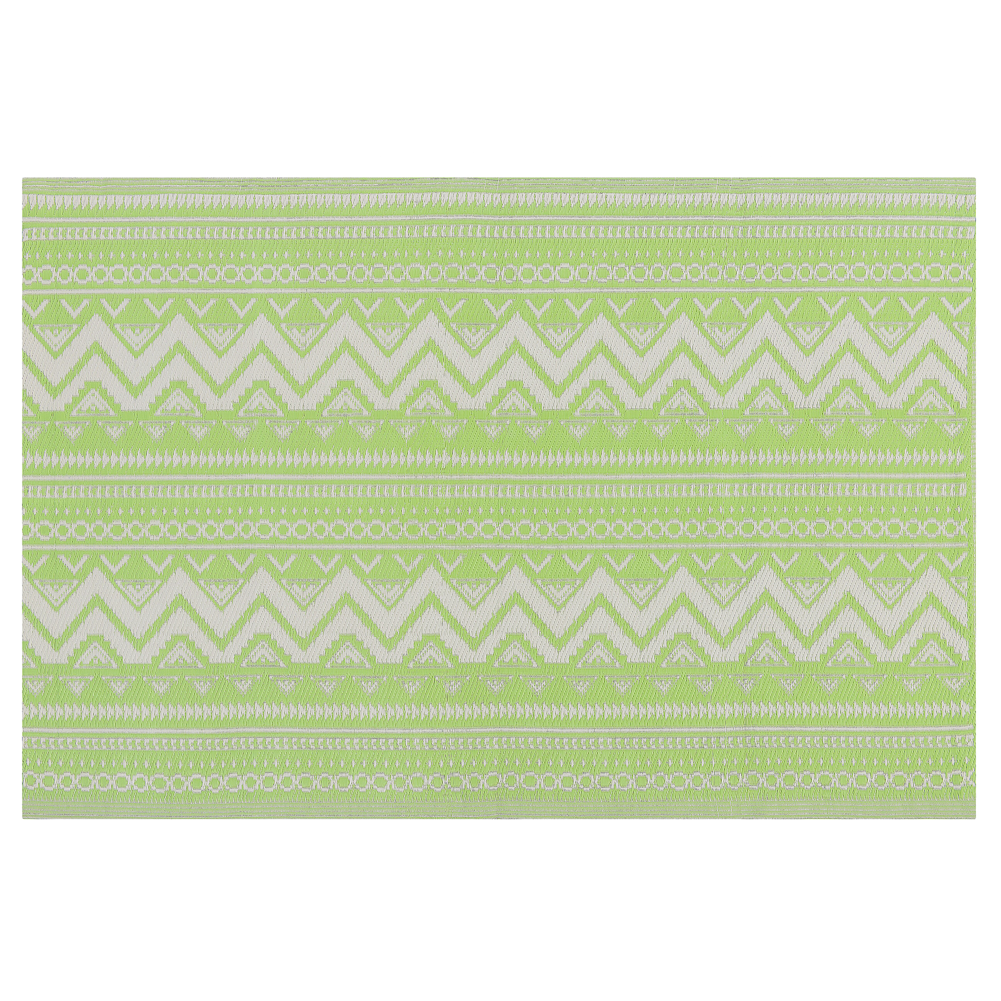 Ulkomatto NAGPUR Vaaleanvihreä 120 x 180 cm