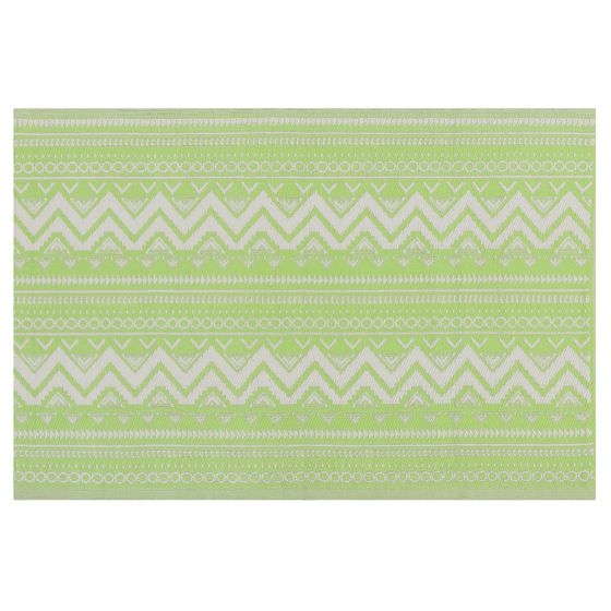 Ulkomatto NAGPUR Vaaleanvihreä 120 x 180 cm