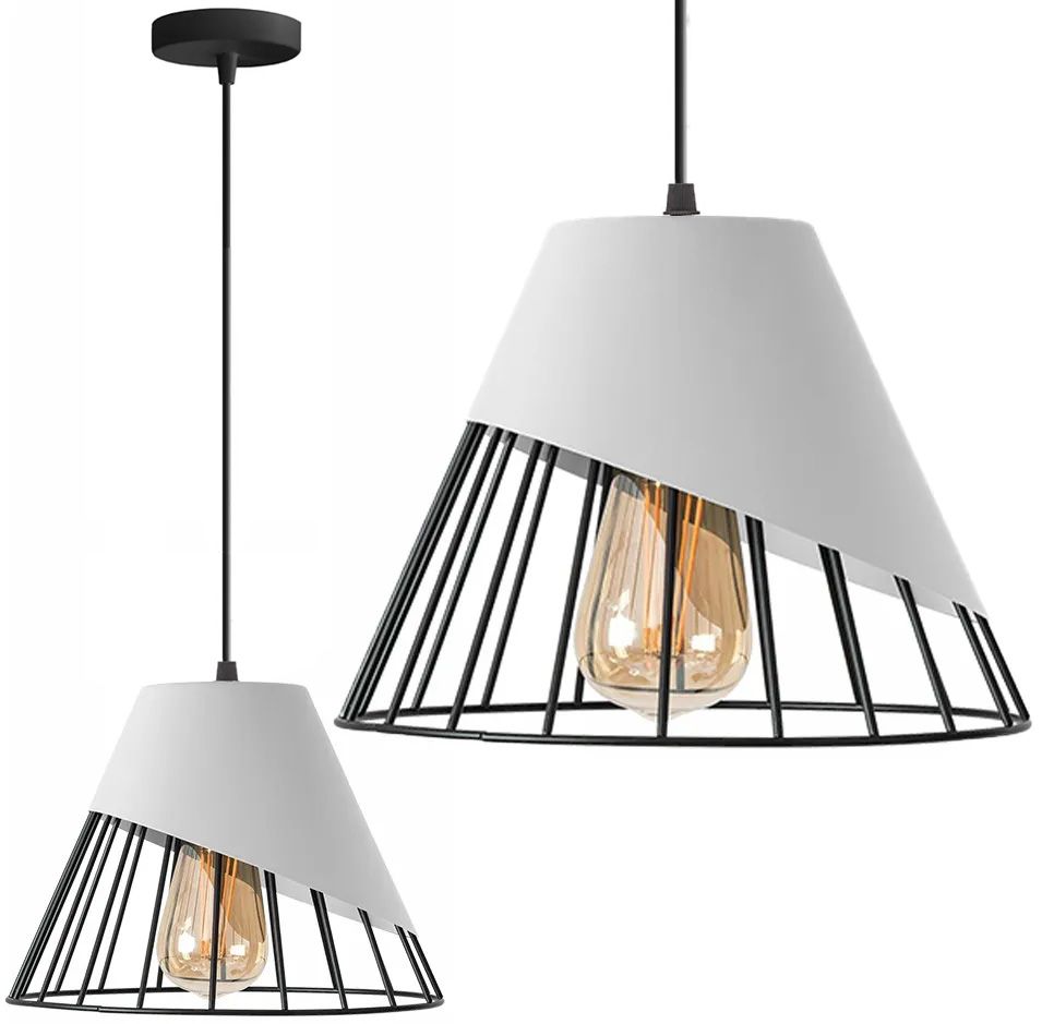 TOOLIGHT riippuva kattovalaisin APP228-1CP valkomusta