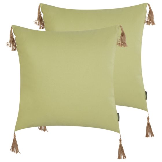 Koristetyynysetti 2 kpl CHMISTAR 45 x 45 cm Vihreä Hillitty