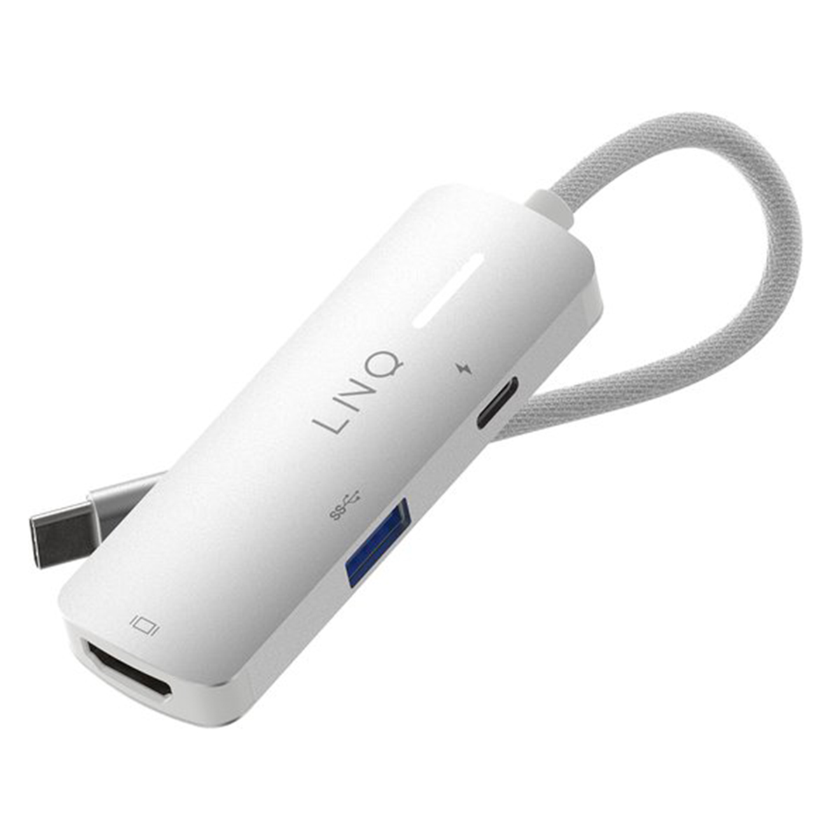 Hub 3-in-1 HDMI USB-C Power Delivery 140W 5Gbps