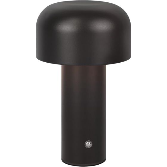 NETTLIFE 2W Himmennettävä Paristokäyttöinen Johdoton LED-pöytävalaisin, Makuuhuoneen Yöpöytävalaisin, Pieni Sienilamppu