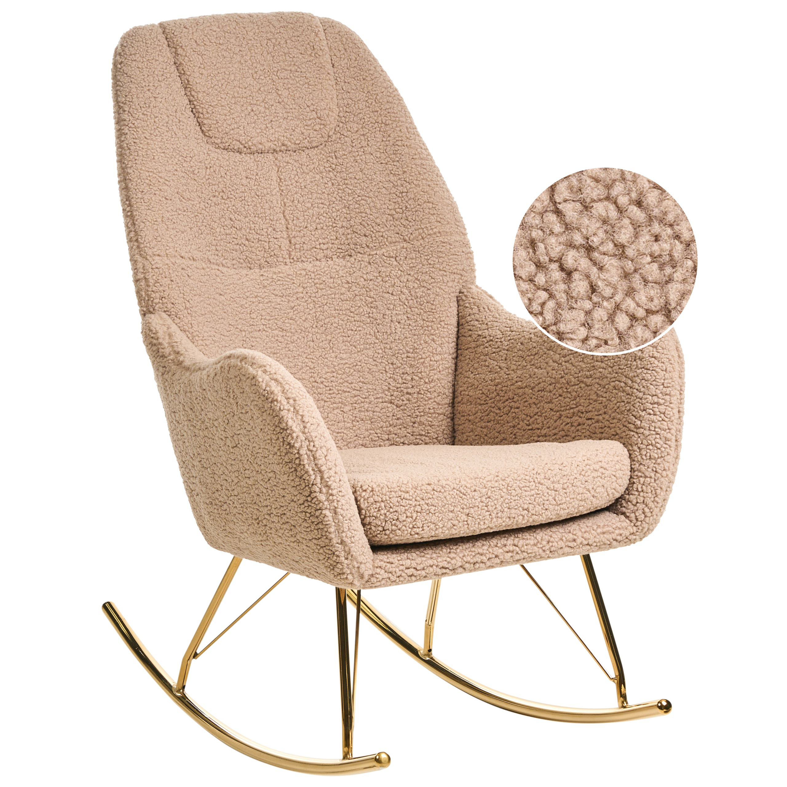 Keinutuoli GULSELE Buklee Beige