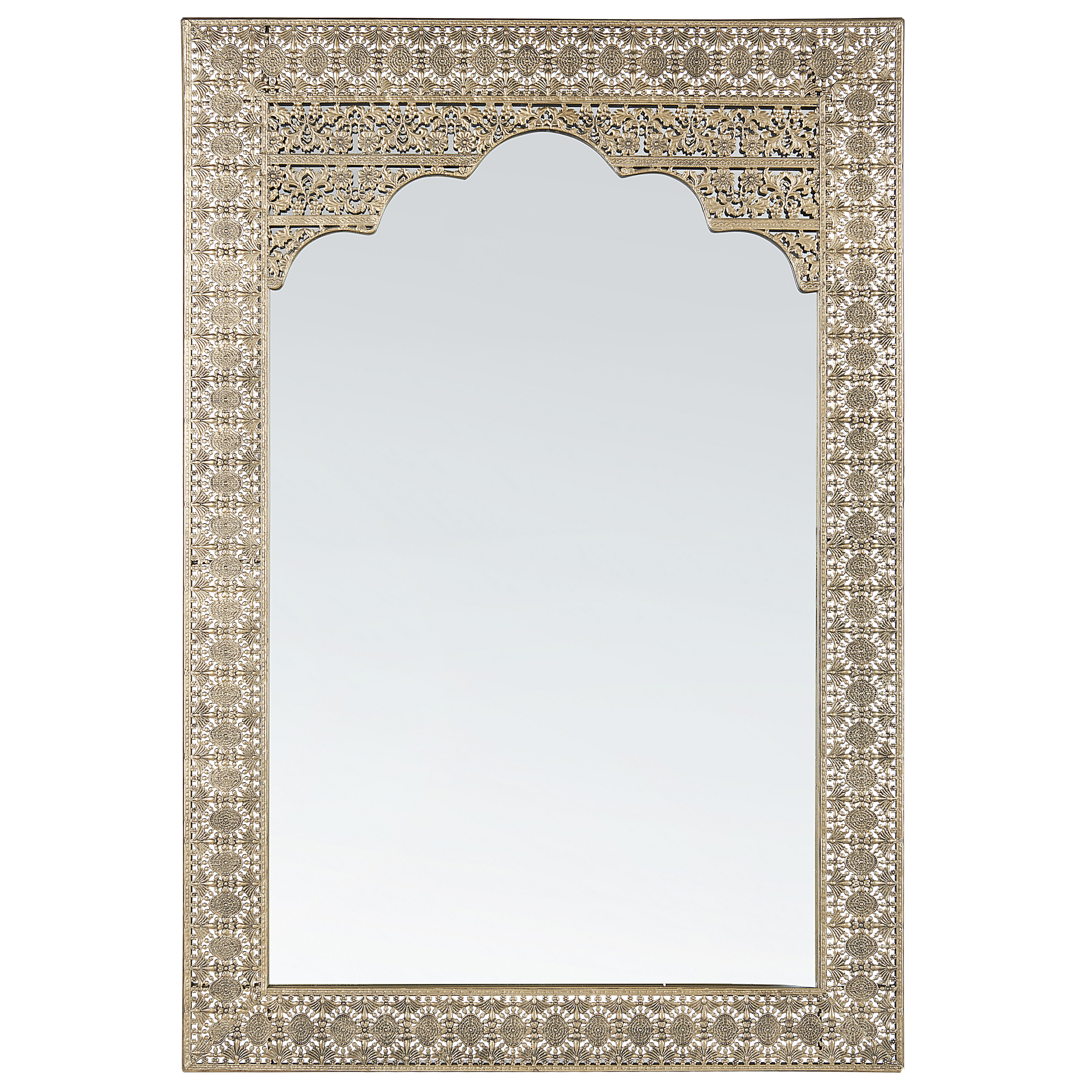 Seinäpeili PALI 60 cm 90 cm Metalli Kulta