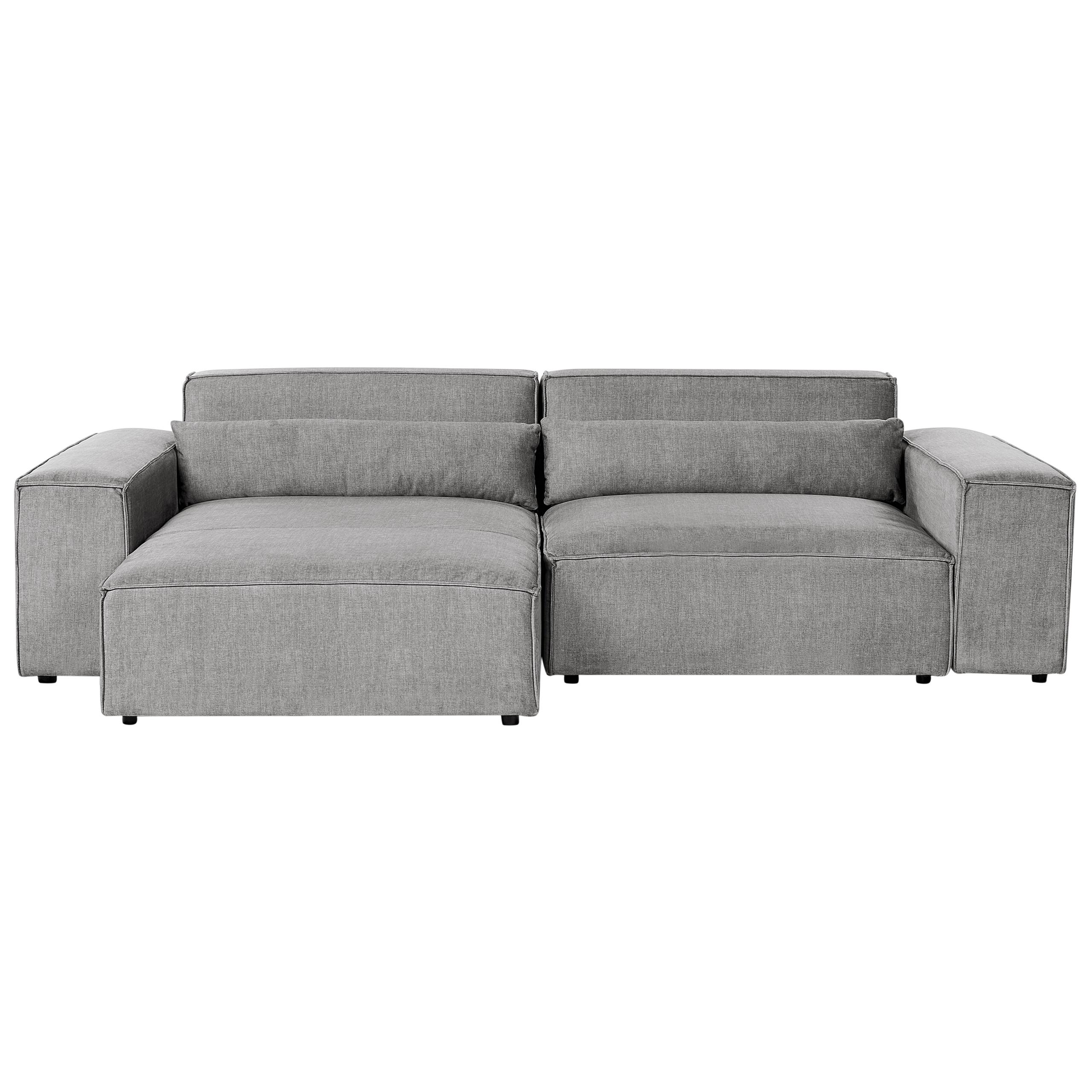 Moduulikulmasohva 2-istuttava HELLNAR kangas Harmaa Oikea