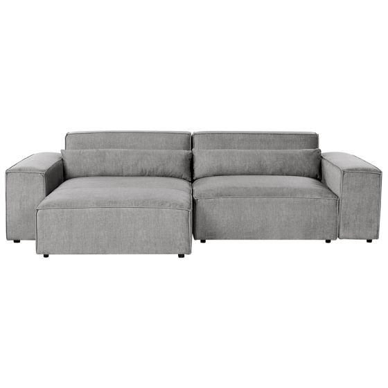 Moduulikulmasohva 2-istuttava HELLNAR kangas Harmaa Oikea