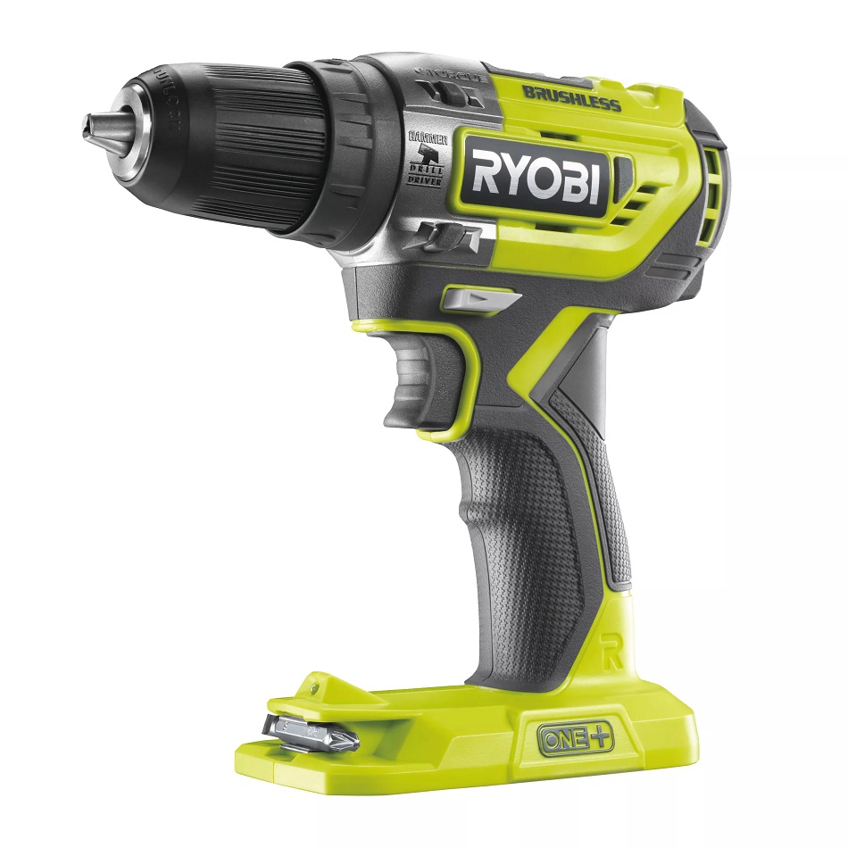 Ryobi R18PD5-0 ONE+ 18V -Akkuiskuporakone Harjaton, Runko
