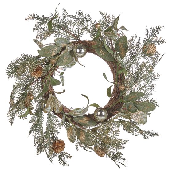 Joulukranssi HOVILA 45 cm Kulta