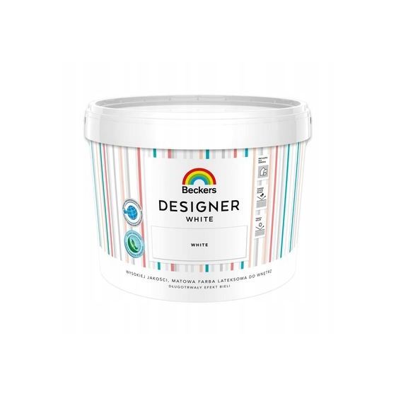 BECKERS DESIGNER valkoinen lateksimaali 10L