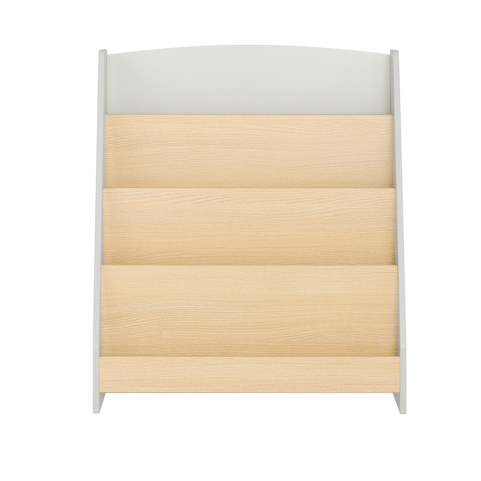 SoBuy Lasten kirjahylly KMB106-HG luonnonmateriaalit, kestävä