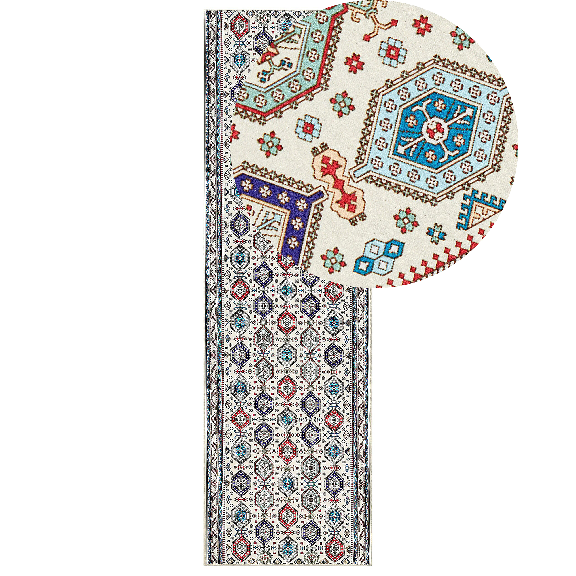 Matto HACILAR Monivärinen 60 x 200 cm