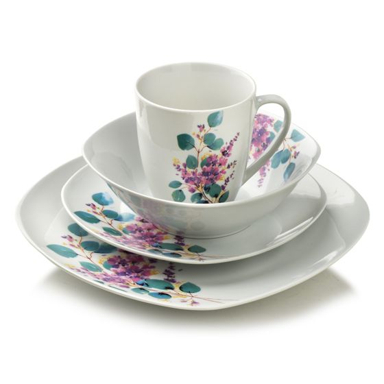 Ruokailuastiasto Prima AFFEKDESIGN LEA LAVENDER 17/19, 5/25, 5 cm lila 16-os.