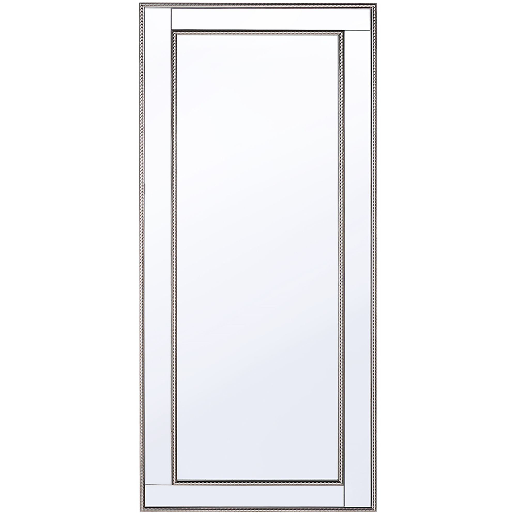 Seinäpeili FENIOUX 50 cm 130 cm Hopea