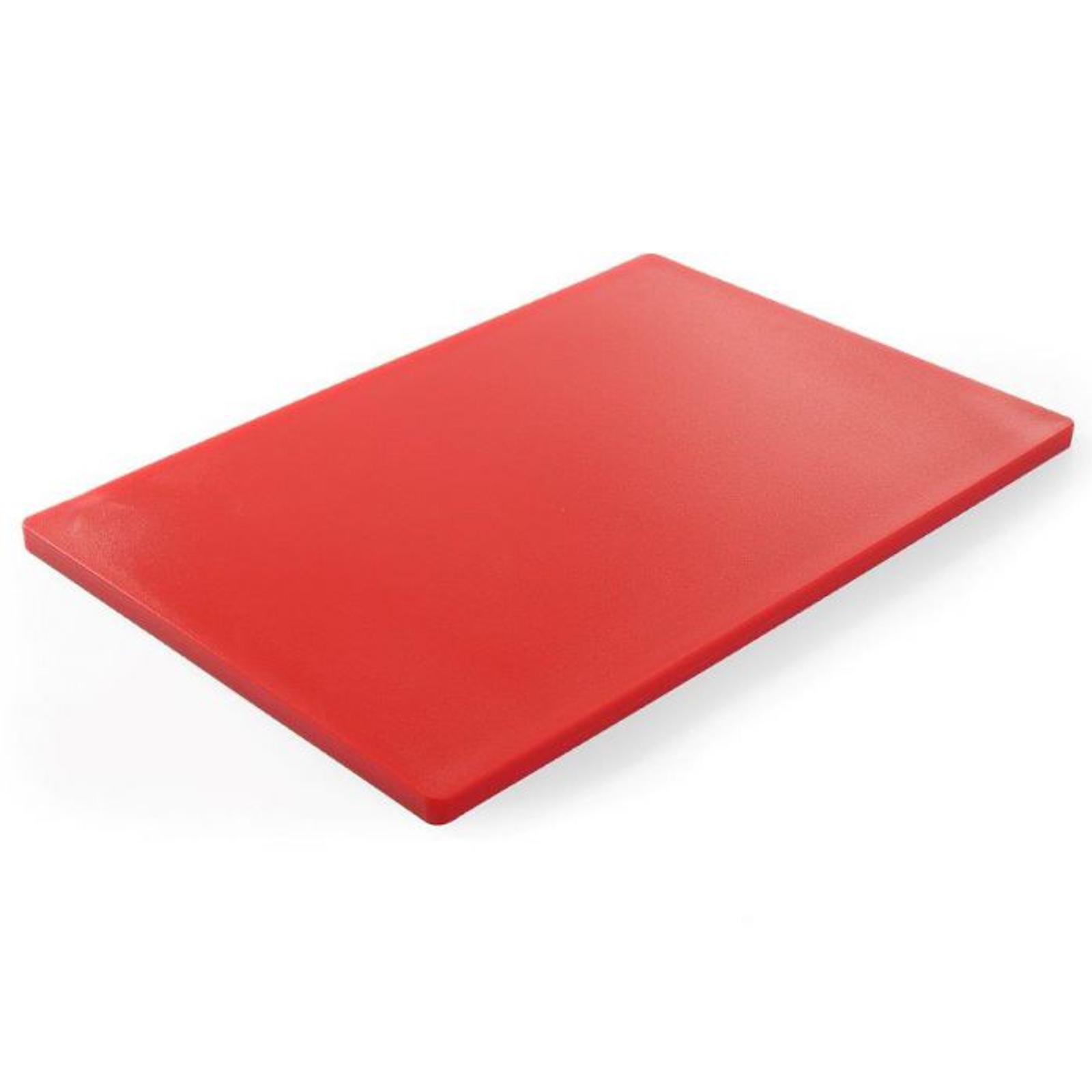 HACCP-leikkuulauta lihalle 600x400mm punainen - Hendi 825617