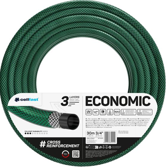 Cellfast Economy -puutarhaletku 3/4″ 30 m (10-021)