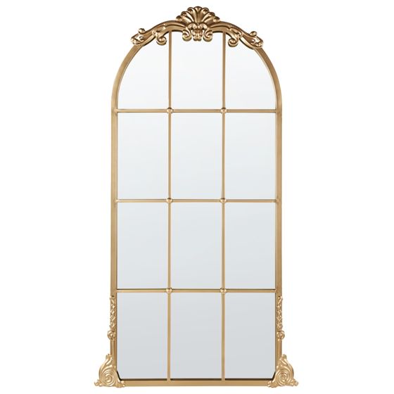 Seinäpeili NOIDAN 66 cm 124 cm Metalli Kulta