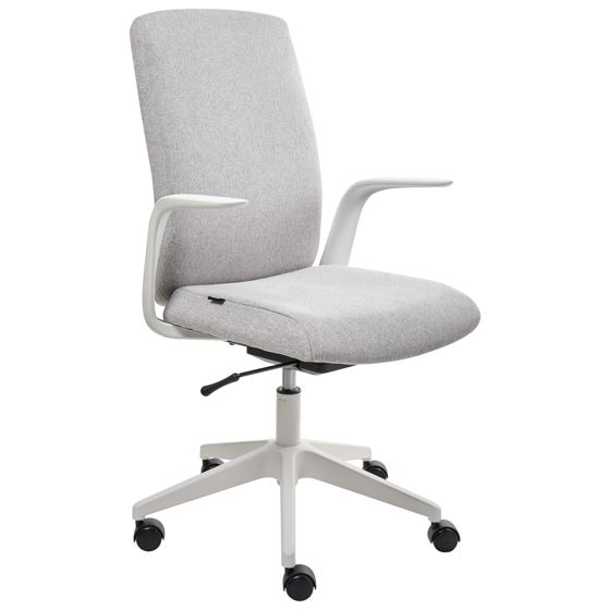 Toimistotuoli CAPTAIN kangas Vaaleanharmaa