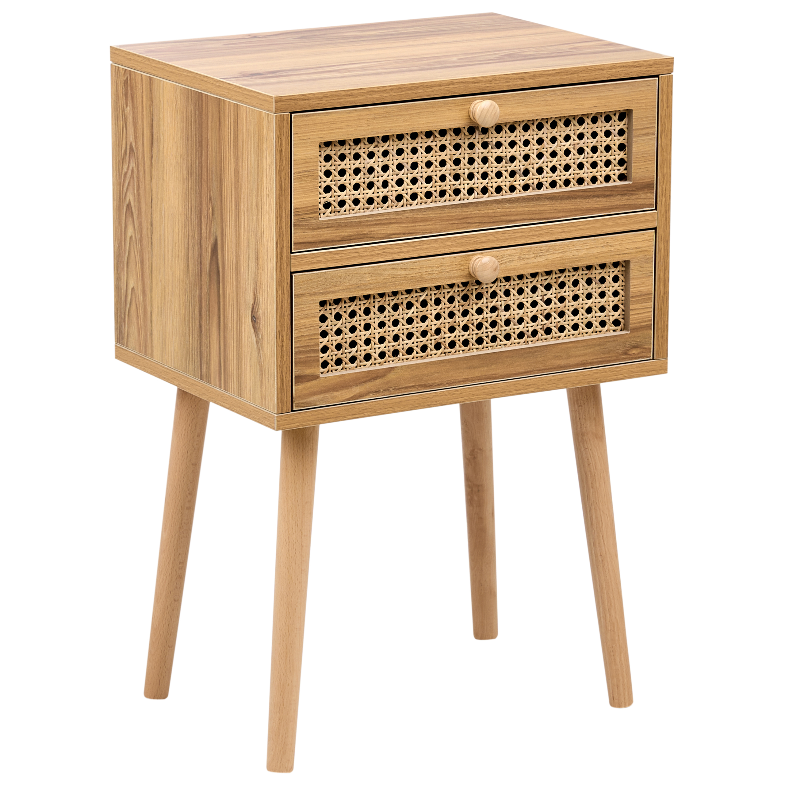 Yöpöytä BUTTE Vaaleanruskea