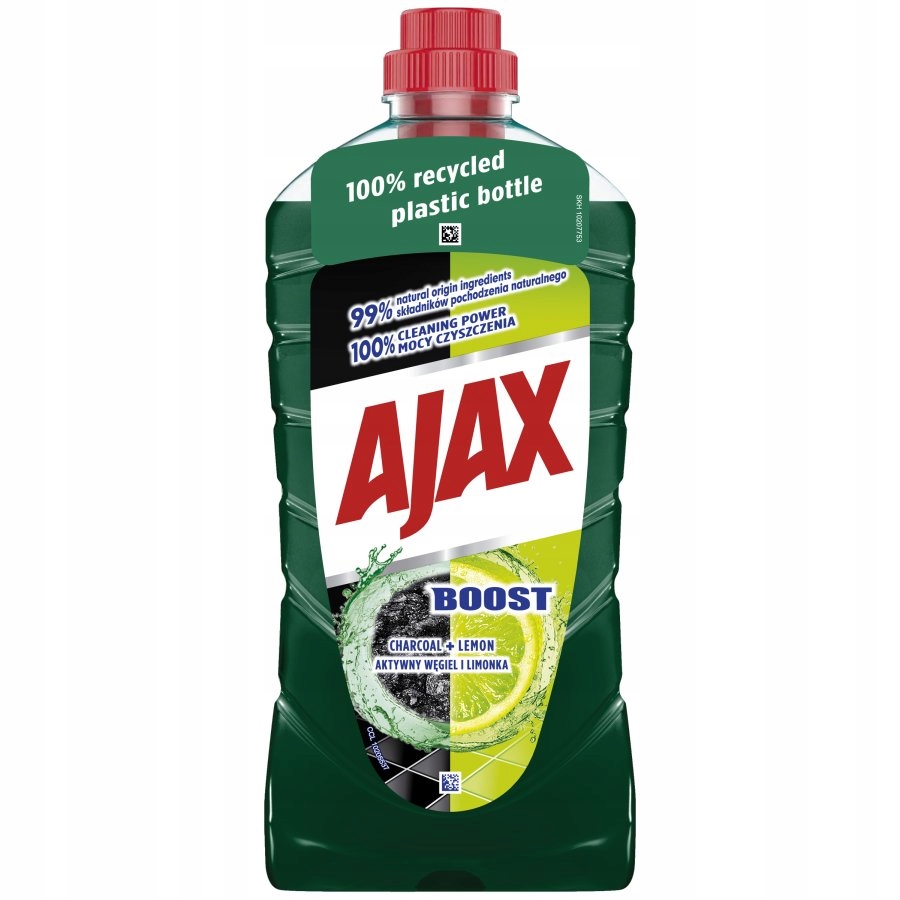 Ajax universaali lattianpuhdistusaine lime 1 l