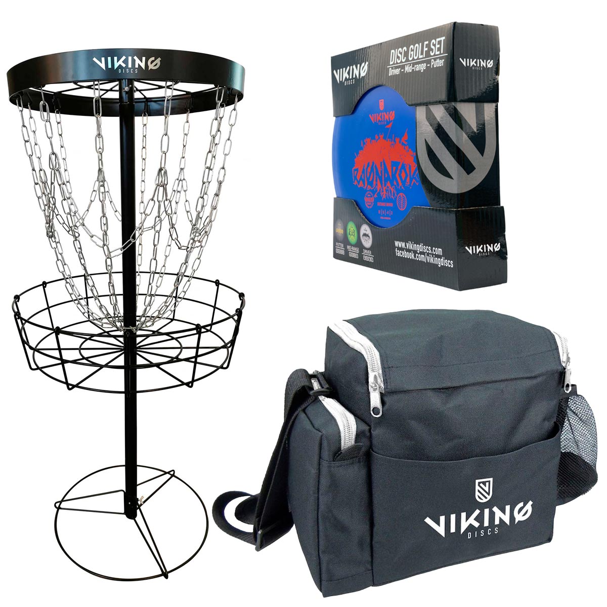 Viking Discs Discover frisbeegolfkori-setti