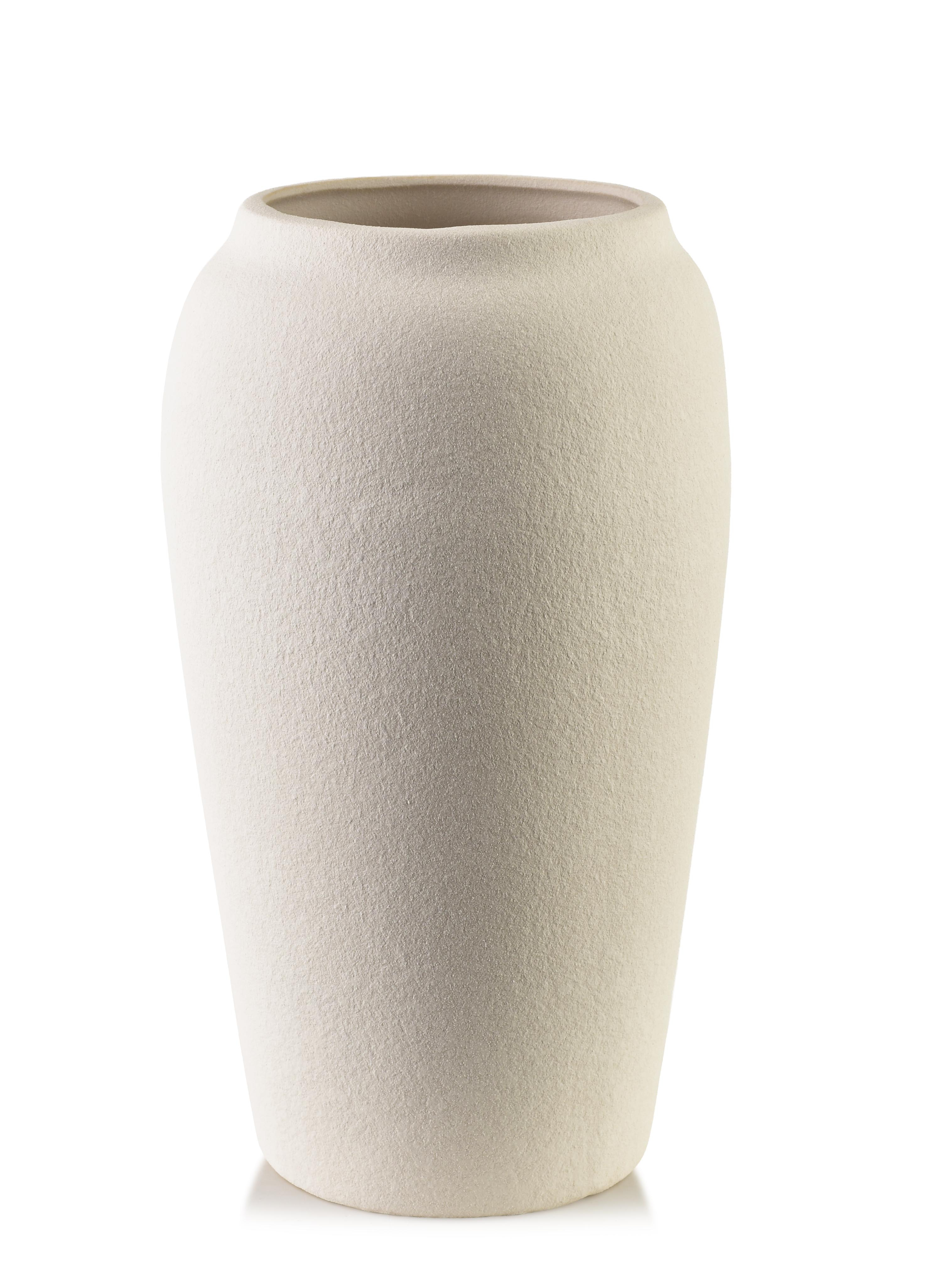 maljakko poliresiini Mondex Manon 14x10.5x26 beige 1kpl