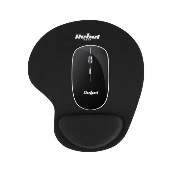 Rebel ergonominen hiirimatto rannetuella
