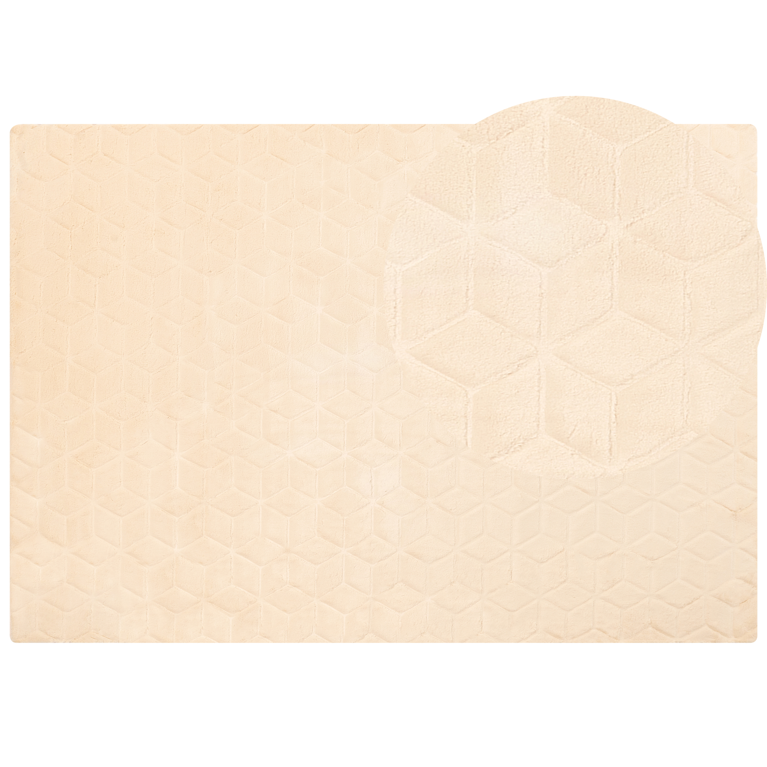 Tekoturkismatto THATTA Beige 160 x 230 cm