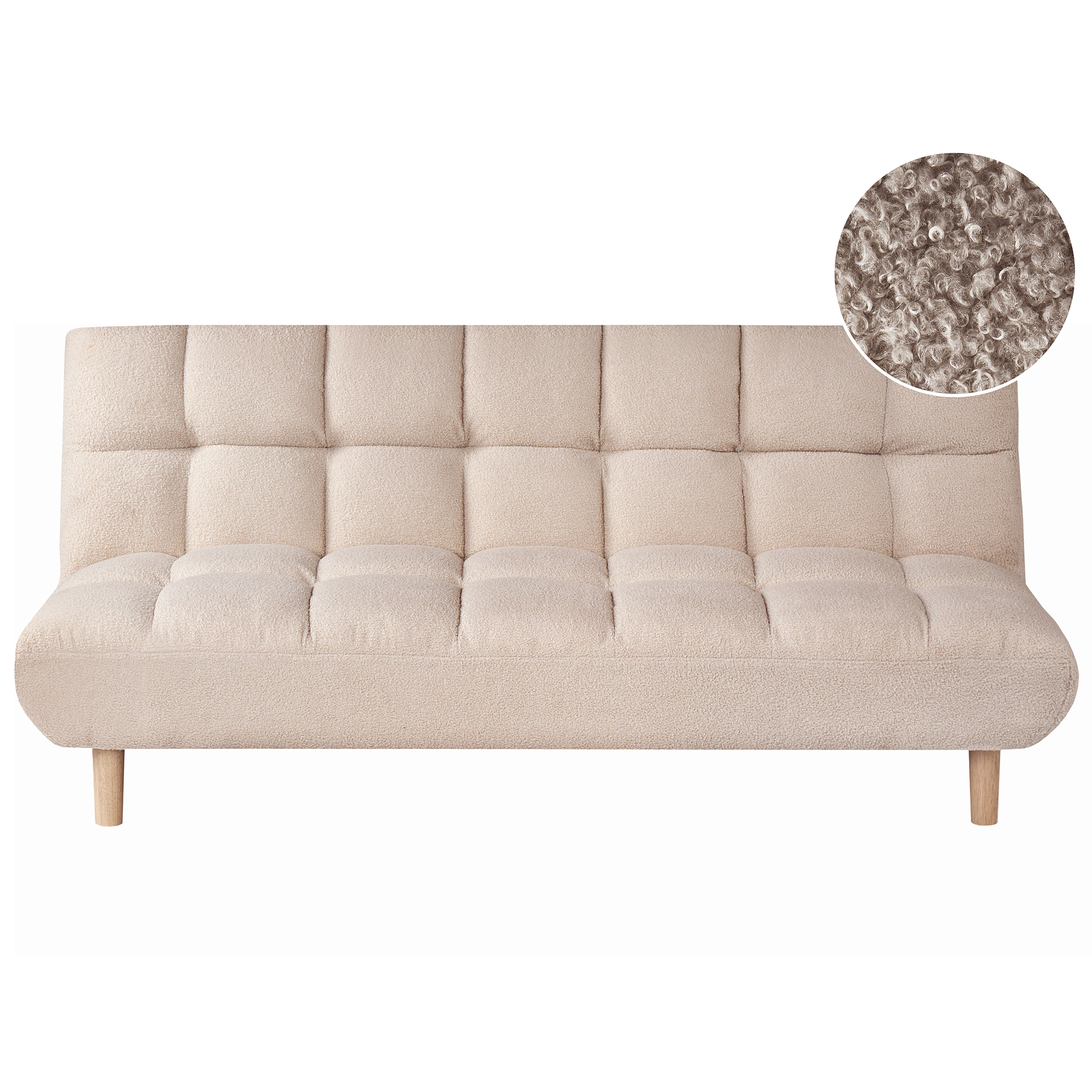 Vuodesohva 2-istuttava RISOR Buklee Beige