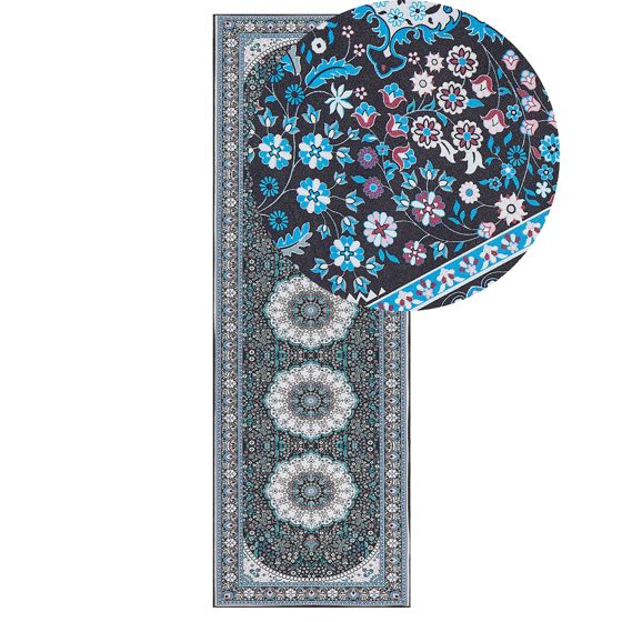 Matto GEDIZ Sininen 80 x 240 cm