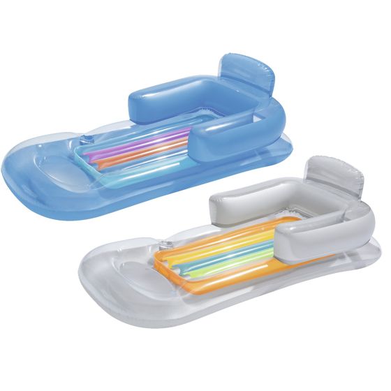 Bestway 43028 Sininen Ilmatäytteinen Patja, Tuoli, Aurinkotuoli 161 x 84 cm