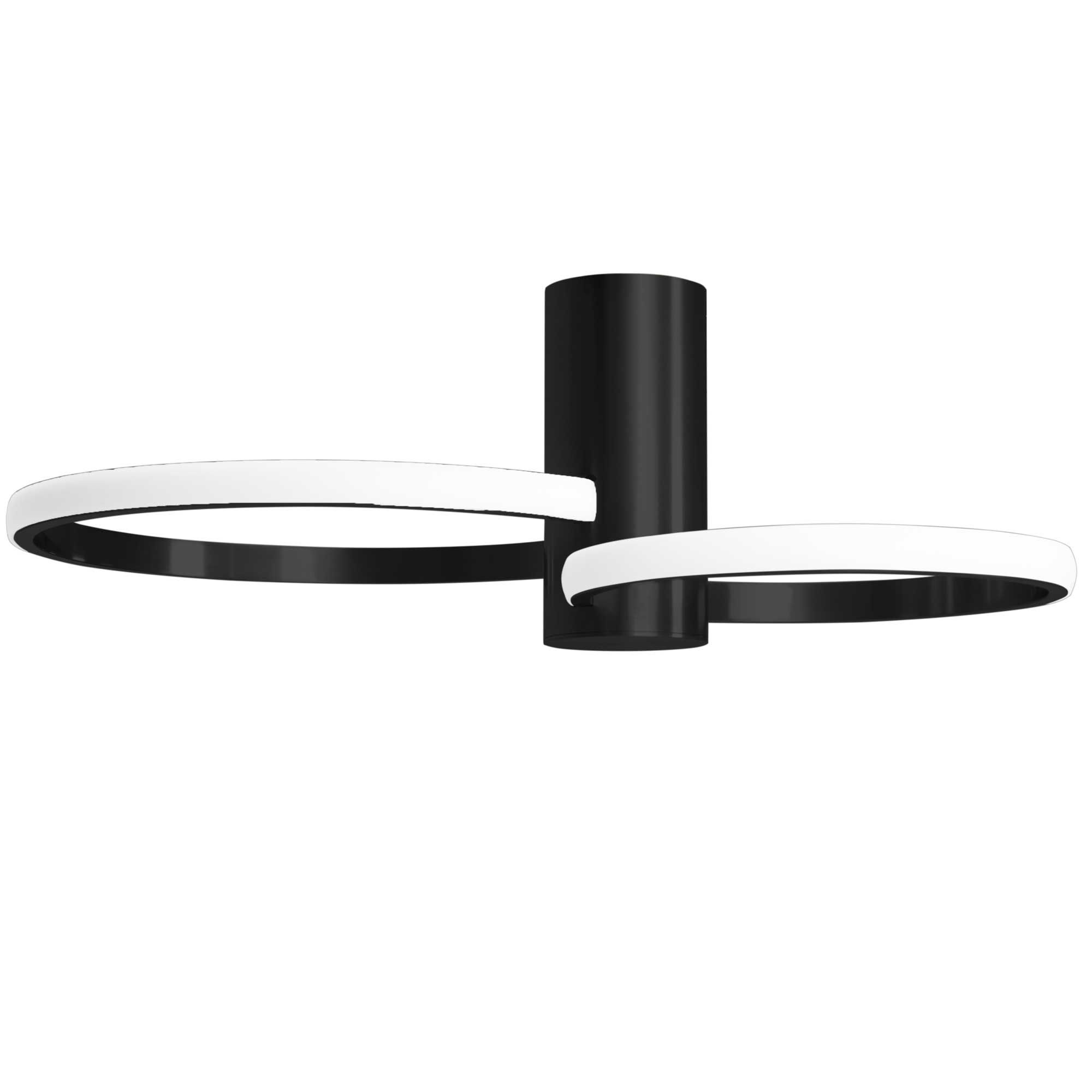 Toolight Kattovalaisin APP1401-CW Musta 50x30, 5x15cm