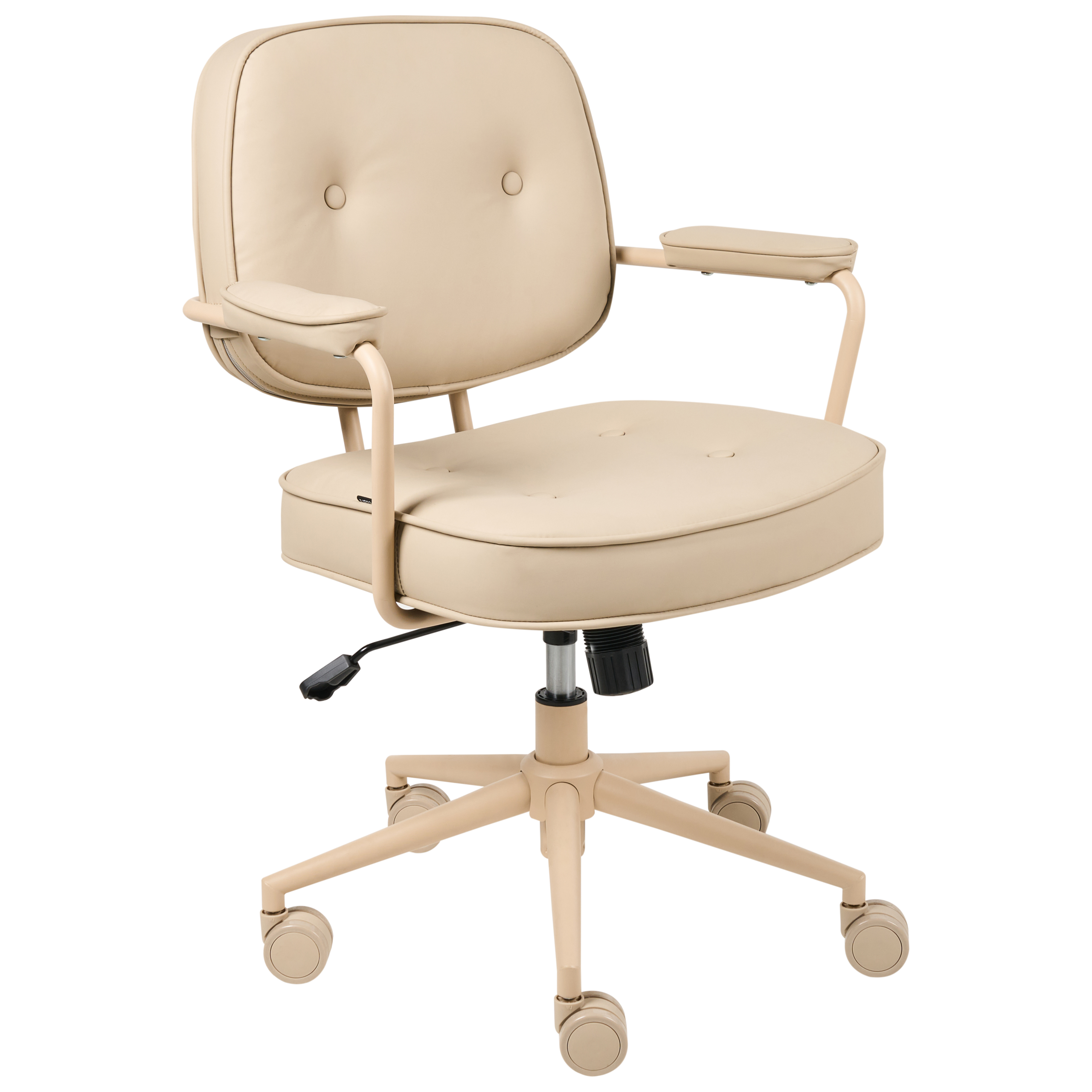 Työtuoli PARAMUS Keinonahka Beige