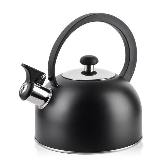 Vedenkeitin ruostumaton teräs Borys Black 2,0 l musta 1 kpl