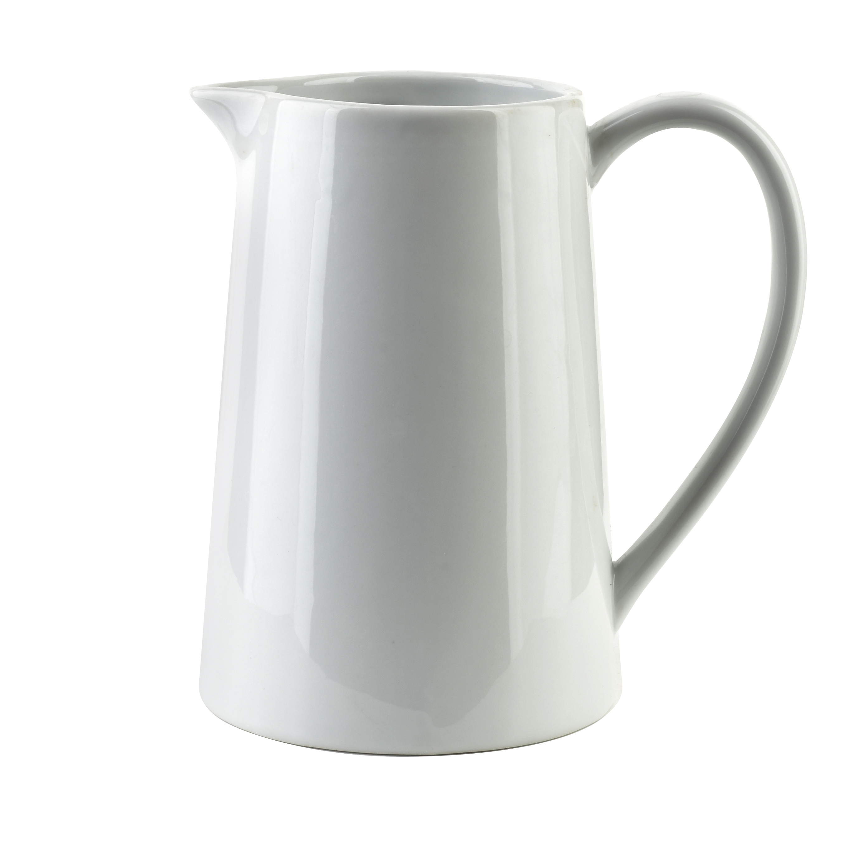 Kannellinen posliinikannu Mondex BASIC 510 ml 8x14,5x15 cm valkoinen 1 kpl